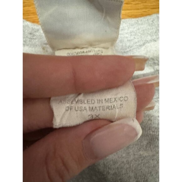 Vintage Lee Ultraweight Sweatshirt 3XL Mitch’s Saloon Brockport Graphic Gray - Picture 6 of 10